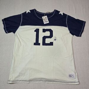 Dallas Cowboys Legends Collection Color Block #12 STAUBACH T-Shirt Size XXL NWT